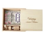 Wooden Photo Box Includes Usb Memory Storage for Wedding Gift or Photographer Custom 2.0 3.0 32GB 64GB Wood Usb Personalizzate - Image 3