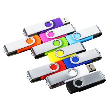 Factory Direct Sale Cheapest Swivel Pormo Gifts Usb 2.0 3.0 Customized Memorias Usb 1gb 2gb 4gb 8gb 16gb 32gb Cl??s Usb Metal