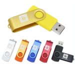 Metal USB Flash Drive 64 Gb Thumbdrive 4GB 8GB Pendrive 32gb Flash Memory Stick 128 Gb Keychain Pen Drive 16GB Usb Disk on Key