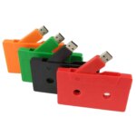 Plastic Cassette Tape Usb Pendrive Customized Usb Flash Stick with Logo 2gb 4gb 8gb 16gb 32gb Music Data External Storage