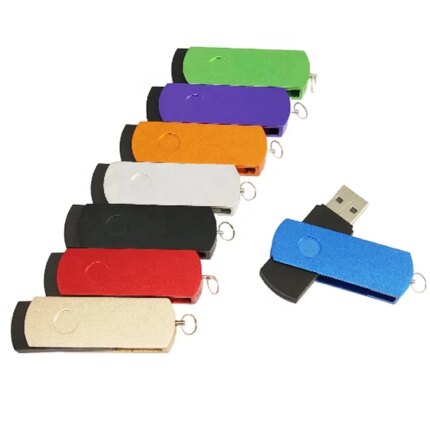 Special Folding Swivel 128G Pendrive with Free Key Chain 32GB 64GB 16GB 8GB 2GB 1GB Perfect Gifts Free Custom LOGO Usb Drive