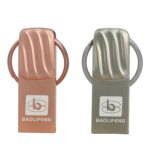 Customized Printed Logos Gifts USB Flash Drive Zinc Alloy Key Chain Pen Drive 4GB 8 16 GB Pen Drive USB 2.0 Memory Stick U Disk - Image 6