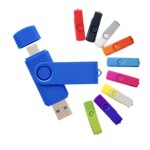 Manufacture Wholesale Swivel Dual Port USB-C Flash Driver 2.0 3.0 8GB 16GB 32GB 64GB 2 in 1 Usb Stick Twister Type c M??moire Usb - Image 3
