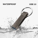 Business Gift Personalised logo Keychain Metal Usb Flash Pen Drive 2.0 3.0 16GB 32GB 64 GB Waterproof Metal Mini Pendrive Usb - Image 5