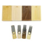 New Arrival 2 in 1 Type C Wooden Usb 2.0 3.0 4GB 8GB 16GB Wood Pendrive 32GB 64GB 128GB Pen Drive Usb Flash Drive Memory Stick