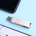 For Smartphones/PC New Arrival Metal Rotating OTG USB Stick With Logo Customized Flash Memory High Speed 2.0 3.0 USB Flash Drive - Image 5