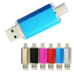 Dual Port 2 in 1 Type c Usb Otg Pendrive Metal Personalized Memory Stick 2.0 3.0 8GB 16GB 32GB 64GB Fast Speed Usb-C Flash Drive - Image 3