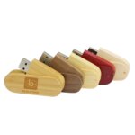 Rotating Wood Customized New USB 2.0 Flash Drive 1GB-64GB Pendrive Gift - Image 4