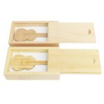 Real Capacity Guitar Shaped Wooden Usb with Box 2.0 3.0 8GB 16GB 32GB 64GB Pendrive Personalised logo Wood Memory Usb Flash - Image 3