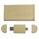 Wholesale 4GB 8GB 16GB 32GB 64GB 2 in 1 Type C Wooden Wood Usb Flash Drive Memory Stick Pen Drive Pendrive 32GB 64GB 16GB 128GB - Image 5
