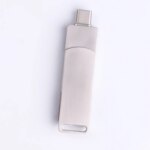 For Smartphones/PC New Arrival Metal Rotating OTG USB Stick With Logo Customized Flash Memory High Speed 2.0 3.0 USB Flash Drive - Image 2
