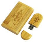 Hot Sale Gift Wooden Box Usb 2.0 3.0 Flash Drive 32GB 64GB 4GB 2GB 8GB 16GB Pen Drive Memory Stick Pendrive Custom Logo