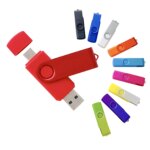 Top Selling Customized LOGO Gifts 2 In1 3in1 OTG USB Pendrive 2gb 4gb 8G 16G 32G 64G 2.0 128G 3.0 Flash Drive Usb Type c - Image 6
