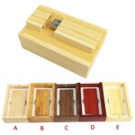 Wedding Gift Rectangle Wooden Promotional Usb Flash Drive 2.0 3.0 8GB 16GB 32GB 64GB Personalized Wood Flash Drive Usb