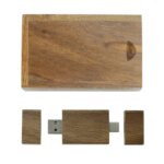 Wooden Dual Port USB C Flash Drive  2.0 3.0 16GB 32GB 64GB Type C OTG USB Stick Pendrive Cle Flash Disk for Smartphones PC - Image 2