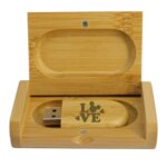 Free LOGO Wooden + Box USB 2.0 Pen Drive Usb 4GB Multipack 16GB 32GB 64GB Flash Drive Memory Stick Wedding Photography Gift - Image 3