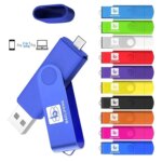 2025 Hot Design Usb Flash Drive 64GB 32GB 16GB 8GB 4GB Pen Drive Pendrive Smartphones Dual Use U Disk Memoria Cel Usb Stick