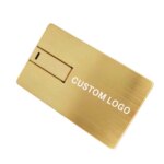 Business Gifts Aluminium Alloy Credit Card Usb Memory Stick 2.0 3.0 8GB 16GB 32GB 64 GB Custom Metal Card Flash Drive Usb Device - Image 2