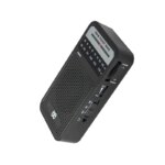 Mini Radio Portable High Quality Dual Band Mini Digital Tuning Radio Pocket Size with 3.5mm Earphone Jack AM FM Portable Radio
