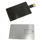 Wholesale Custom logo Stainless Aluminum Business Usb Stick Card 2.0 Corporate Gifts Metal Personalized Usb Flash Drive Card - Image 4