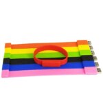 Silicone Bracelet Wrist Band USB 2.0 Flash Drive 64gb U Disk 16GB 32GB 2GB 8GB 4GB Pen Drive Memory Stick with Your Own logo - Image 4