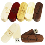 Rotating Wooden Usb Flash 2.0 3.0 Drive High Speed Chips Customize logo Usb Pen Drive Memory 2GB 4GB 8GB 16 32GB Flash Drive - Image 3