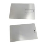 Wholesale Custom logo Stainless Aluminum Business Usb Stick Card 2.0 Corporate Gifts Metal Personalized Usb Flash Drive Card - Image 2