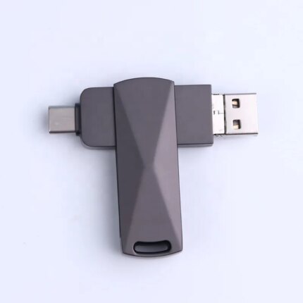 Factory Prices OTG Pendrive for iphone Type c Smartphones Computers Customized logo 8gb 16gb 32gb 64gb Metal Usb Flash Drives