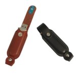 Custom Logo Leather Thumb Pen Drive 128GB 64GB Memory Stick Usb Flash Drive Pendrive 4GB 2GB 8GB 32GB 16GB - Image 2