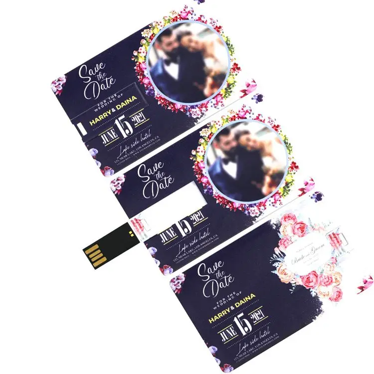 H2b9fa6aedf66434fbb7425158161cd29k Credit Card USB 2.0 3.0 Pendrives 32GB 64GB Memory Stick Plastic Bank Card 8GB Wedding Gifts Customized Printed Flash Drive - Image 1