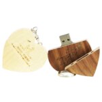 Wooden Heart Usb Flash Drive 64mb Pen Drive Wood Memory Stick Pendrive Key Usb Stick Device 4G 8G 16GB 32GB Gifts for Customers - Image 4