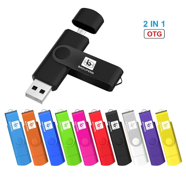 H2e301023a71942909099cfacae5afaa0Z Custom Logo Flash Memory OTG Pen Drive 128GB Usb Stick 2.0 3.0 64 GB Pendrive 1GB 2GB 64GB 32GB 8GB 4GB 16GB OTG Usb Flash Drive - Image 1