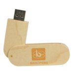 Rotating Wood Customized New USB 2.0 Flash Drive 1GB-64GB Pendrive Gift - Image 3