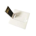White Plastic Card 40 X 40mm Card Customized Design Logo Business Usb Flash Pen Drive Stick 4GB 8GB 16GB 32GB Wedding Gifts - Image 5