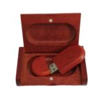 2.0 3.0 Wood Round Shape Usb  Flash Memory Stick 8gb Promotion Gift with Customized Imprint LOGO Pendrive Usb Flash Drive - Image 4