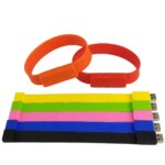 Silicone Wrist Band 16GB 8GB 4GB USB 2.0 USB Flash Drive Pen Drive Stick U Disk Pendrives Usb Storage Bracelet External Memory