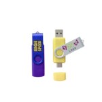 Custom Logo Swivel Usb Flash Drive High Quality 2 in 1 Type C Pendrive Usb Flash Drive 4GB 8GB 16GB 32GB 64GB 128GB Pen Drive