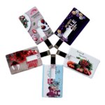 Personalised Design Printing Promotion Business Card Size Usb Flash Drive 128MB 256MB Wholesale Bulk Price Bank Card Flash Drive - Image 3
