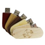 Free Custom logo Swivel Wooden Memorias Usb 128gb 32gb 16gb 8gb 4gb 2gb Popular Colors Usb Flash Drive Pormo Gifts Usb 64gb - Image 5