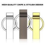 Personalized Usb Manufacturer Most Popular Metal Keyring Usb Pen Drive Wholesale 2.0 3.0 8GB 16gb 32gb 64gb Usb Memory Flash - Image 3