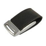 Leather with Metal Keychain Pendrive Memory Stick 64GB 32GB 8GB USB Business 128GB Pen Drive Ready to Ship Usb Flash Drives - Image 3