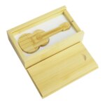 Wooden Guitar USB Flash Drive Pendrives 8GB 16GB 32GB 64GB USB 2.0 3.0 Pen Drive Thumb Drive Keychain Flashdisk Cle USB - Image 2