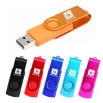 Promotional Business Pendrive Storage Devices True Capacity Pen Drive Free Laser Engraving Logo Swivel 2.0 8GB Usb Flash Drive
