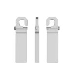 China Manufacturer Wholesale Metal Hook Style Pormo Usb Flash Key 2.0 3.0 8gb 16gb 32gb 64gb Flash Usb Personalised Usb Flash - Image 5