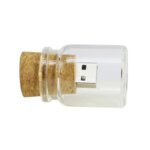 Custom Drift Wishing Bottle Glass Wooden USB 2.0 Flash Pen Drive for Wedding Giveaways 4GB 8GB 16GB 32GB Pendrive USB Stick - Image 6