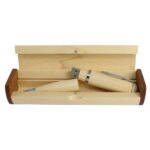 New Hot 2025 Gadgets Wooden Pen Shape Usb Flash Drive with Box 4gb 8gb 16gb 32gb External Storage Wood Usb Print Box Gifts