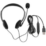 In Stock Usb Wired Headsets with Mic Volume Control High Quality Sound for Airline Education Gaming Personalized Headphones Wire - Image 2