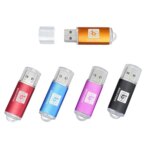 Bulk Cheap USB Thumb Drive 64GB 32GB Pen Drive Led Memory Stick Pendrive 4GB 8GB 16GB U Disk Thumb Flash Disk Free Logo Gift - Image 3