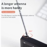 Factory Wholesale FM Radio Station Receptor Broadcast Digital Mini Small Pocket Stereo Design AM FM Portable Radio for Event - Image 6