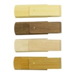 Custom Wooden Swivel Dual Port USB-c Otg Flash Drive 2.0 3.0 8GB 16GB 32GB 64GB Otg Usb Flash Drive Type c for Smartphones/PC - Image 5